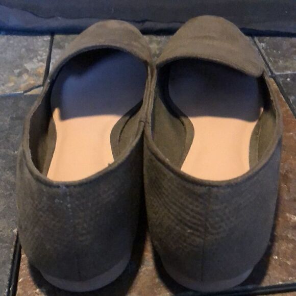 Fioni Desi Olive Green Slip On Flats Loafers 8.5 - Picture 4 of 9